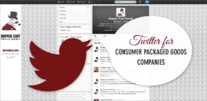 Twitter for Consumer Packaged Goods